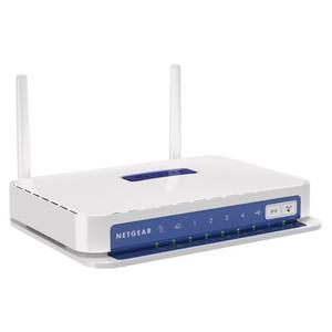 Thumbnail for the Netgear JNR3210 router with 300mbps WiFi, 4 N/A ETH-ports and
                                         0 USB-ports