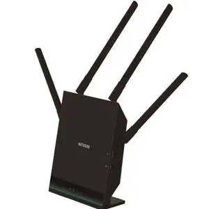Thumbnail for the Netgear JR6100 router with Gigabit WiFi, 4 100mbps ETH-ports and
                                         0 USB-ports