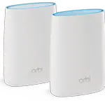 The Netgear Orbi Router (RBR20) router with Gigabit WiFi, 1 N/A ETH-ports and
                                                 0 USB-ports