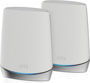Thumbnail for the Netgear Orbi Satellite (RBS850) router with Gigabit WiFi, 4 N/A ETH-ports and
                                         0 USB-ports