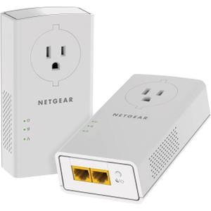 Thumbnail for the Netgear PLP2000 router with No WiFi, 2 N/A ETH-ports and
                                         0 USB-ports