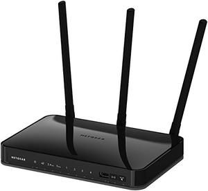 Thumbnail for the Netgear R6050 router with Gigabit WiFi, 4 N/A ETH-ports and
                                         0 USB-ports