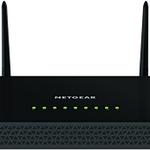 The Netgear R6220 router with Gigabit WiFi, 4 N/A ETH-ports and
                                                 0 USB-ports