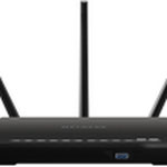 The Netgear R6700 v3 router with Gigabit WiFi, 4 N/A ETH-ports and
                                                 0 USB-ports