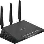 The Netgear R7450 router with Gigabit WiFi, 4 N/A ETH-ports and
                                                 0 USB-ports