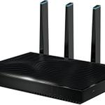 The Netgear R8500 router with Gigabit WiFi, 6 N/A ETH-ports and
                                                 0 USB-ports