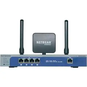 Thumbnail for the Netgear SRXN3205 router with 300mbps WiFi, 4 N/A ETH-ports and
                                         0 USB-ports