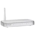 The Netgear WGR614v10 router with 300mbps WiFi, 4 100mbps ETH-ports and
                                                 0 USB-ports
