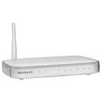 The Netgear WGR614v10 router with 300mbps WiFi, 4 100mbps ETH-ports and
                                                 0 USB-ports