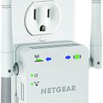 The Netgear WN3000RPv1 router with 300mbps WiFi, 1 100mbps ETH-ports and
                                                 0 USB-ports