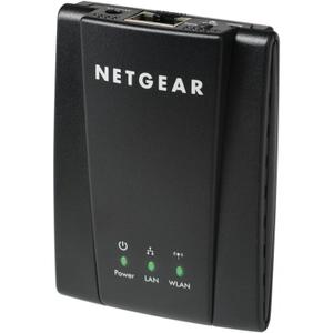 Thumbnail for the Netgear WNCE2001 router with 300mbps WiFi, 1 100mbps ETH-ports and
                                         0 USB-ports