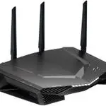 The Netgear XR500 router with Gigabit WiFi, 4 N/A ETH-ports and
                                                 0 USB-ports