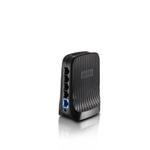 The Netis WF2412 router with 300mbps WiFi, 4 100mbps ETH-ports and
                                                 0 USB-ports