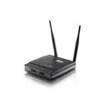 The Netis WF2415 router with 300mbps WiFi, 4 N/A ETH-ports and
                                                 0 USB-ports