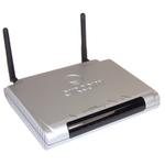 The Netopia 2247NWG router with 54mbps WiFi, 4 100mbps ETH-ports and
                                                 0 USB-ports