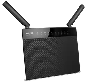 Thumbnail for the Nexxt Solutions Acrux1200 (ARL02124U1) router with Gigabit WiFi, 4 Gigabit ETH-ports and
                                         0 USB-ports