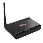 The Nexxt Solutions Nebula 150 (ARN01154U1) router with 300mbps WiFi, 4 100mbps ETH-ports and
                                                 0 USB-ports