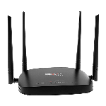 The Nexxt Solutions Nyx1900-AC (ARLGL134U1) router with Gigabit WiFi, 4 N/A ETH-ports and
                                                 0 USB-ports