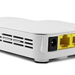 The Open-Mesh OM2P-LC router with 300mbps WiFi, 1 100mbps ETH-ports and
                                                 0 USB-ports