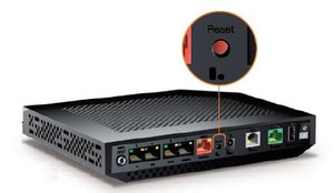 Thumbnail for the Orange Sagemcom Livebox 3 router with Gigabit WiFi, 4 N/A ETH-ports and
                                         0 USB-ports