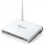 The OvisLink AirLive WN-220ARM router with 300mbps WiFi, 4 100mbps ETH-ports and
                                                 0 USB-ports