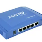 The OvisLink AirLive WT-2000R router with 54mbps WiFi, 4 100mbps ETH-ports and
                                                 0 USB-ports