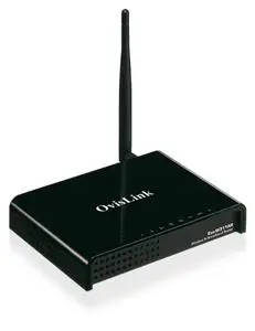 Thumbnail for the OvisLink Evo-W311AR router with 300mbps WiFi, 4 100mbps ETH-ports and
                                         0 USB-ports