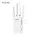 The PIX-LINK LV-WR09 v1 router has 300mbps WiFi, 1 100mbps ETH-ports and 0 USB-ports. <br>It is also known as the <i>PIX-LINK 300Mbps 2.4G Wireless Range Extender.</i>