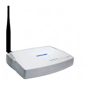 Thumbnail for the PROLiNK WGR1004 router with 54mbps WiFi, 4 100mbps ETH-ports and
                                         0 USB-ports