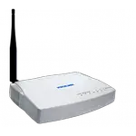 The PROLiNK WGR1004 router with 54mbps WiFi, 4 100mbps ETH-ports and
                                                 0 USB-ports