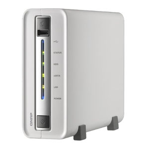 Thumbnail for the QNAP TurboNAS TS-112 router with No WiFi, 1 Gigabit ETH-ports and
                                         0 USB-ports