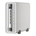 The QNAP TurboNAS TS-112 router with No WiFi, 1 Gigabit ETH-ports and
                                                 0 USB-ports