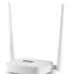 The QPCOM QP-WR347N router with 300mbps WiFi, 3 100mbps ETH-ports and
                                                 0 USB-ports