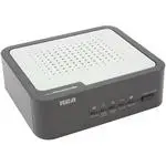 The RCA DCW725 router with 54mbps WiFi, 4 100mbps ETH-ports and
                                                 0 USB-ports