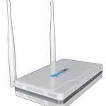 The ReadyNet VWRT510 router with 300mbps WiFi, 4 100mbps ETH-ports and
                                                 0 USB-ports