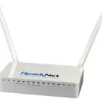 The ReadyNet WR300NQ router with 300mbps WiFi, 4 100mbps ETH-ports and
                                                 0 USB-ports