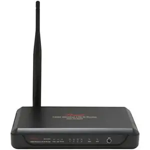 Thumbnail for the Rosewill RNX-N150RT v1 router with 300mbps WiFi, 4 100mbps ETH-ports and
                                         0 USB-ports