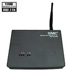 The SMC SMC2652W router with 11mbps WiFi, 1 10mbps ETH-ports and
                                                 0 USB-ports