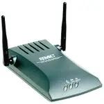 The SMC SMC2870W router with 54mbps WiFi, 1 100mbps ETH-ports and
                                                 0 USB-ports