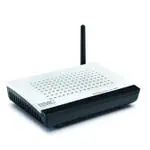 The SMC SMC7901WBRA2 router with 54mbps WiFi, 1 100mbps ETH-ports and
                                                 0 USB-ports