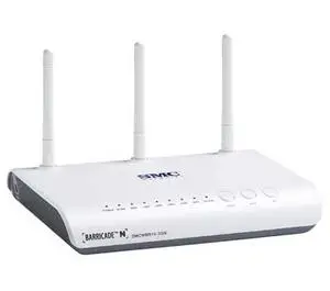 Thumbnail for the SMC SMCWBR14-3GN router with 300mbps WiFi, 4 100mbps ETH-ports and
                                         0 USB-ports