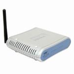 The SMC SMCWBR14-G2 router with 54mbps WiFi, 4 100mbps ETH-ports and
                                                 0 USB-ports