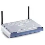 The SMC SMCWBR14S-N router with 300mbps WiFi, 4 100mbps ETH-ports and
                                                 0 USB-ports