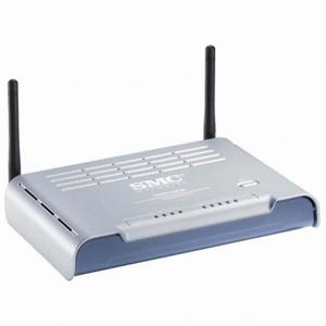 Thumbnail for the SMC SMCWBR14S-N2 router with 300mbps WiFi, 4 100mbps ETH-ports and
                                         0 USB-ports