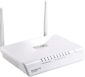 Thumbnail for the SMC SMCWEBS-N router with 300mbps WiFi, 4 100mbps ETH-ports and
                                         0 USB-ports