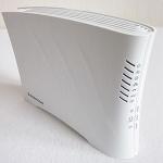 The Sagemcom F@ST 3764 router with 300mbps WiFi, 4 Gigabit ETH-ports and
                                                 0 USB-ports
