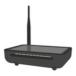 The Sagemcom F@ST 5302 router with No WiFi, 4 N/A ETH-ports and
                                                 0 USB-ports