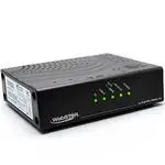 The Scientific Atlanta WebSTAR DPC2100R2 router with No WiFi, 1 100mbps ETH-ports and
                                                 0 USB-ports