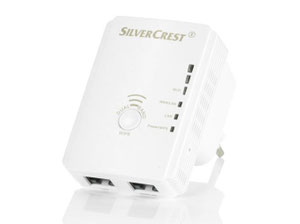 Thumbnail for the SilverCrest SWV 733 B2 router with Gigabit WiFi, 1 100mbps ETH-ports and
                                         0 USB-ports