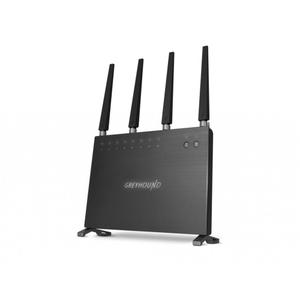 Thumbnail for the Sitecom Greyhound v1 router with Gigabit WiFi, 4 N/A ETH-ports and
                                         0 USB-ports